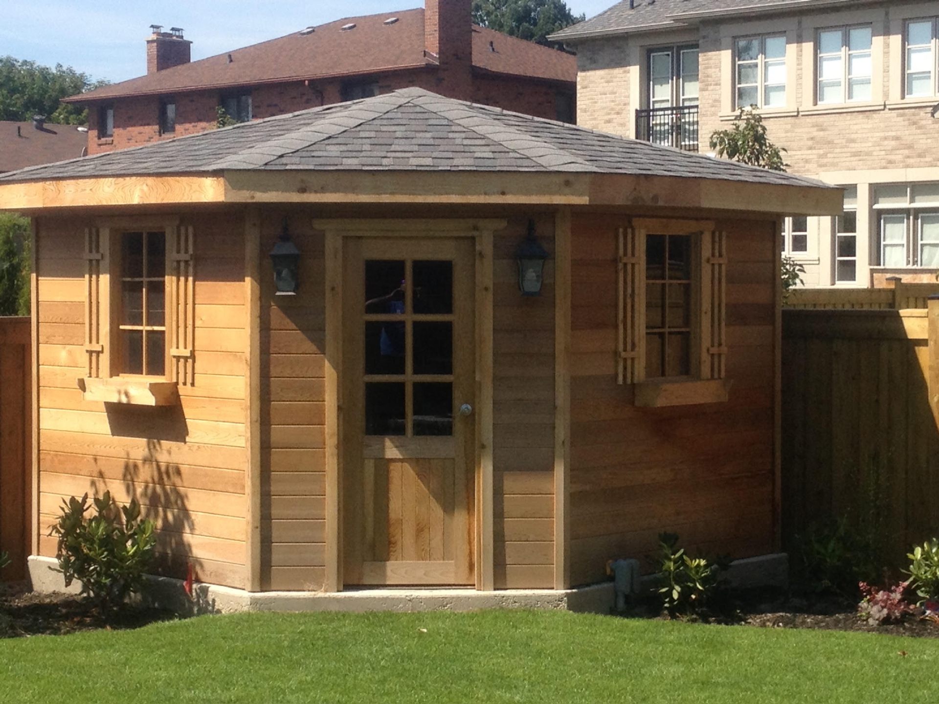 Northwood custom shed build 3