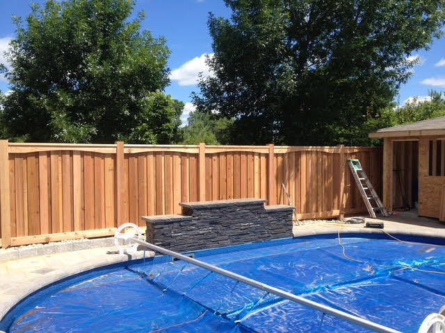 Northwood custom fence build 3