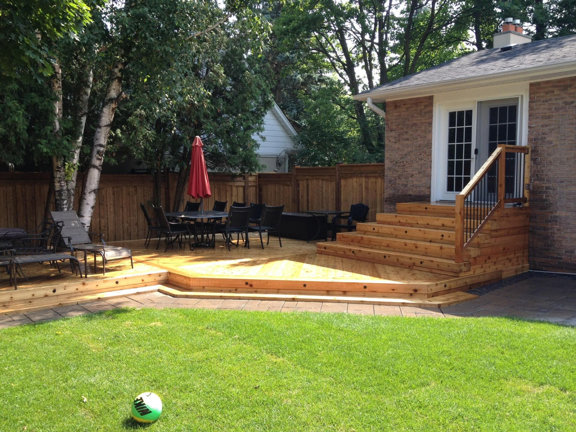 Northwood custom deck build 2