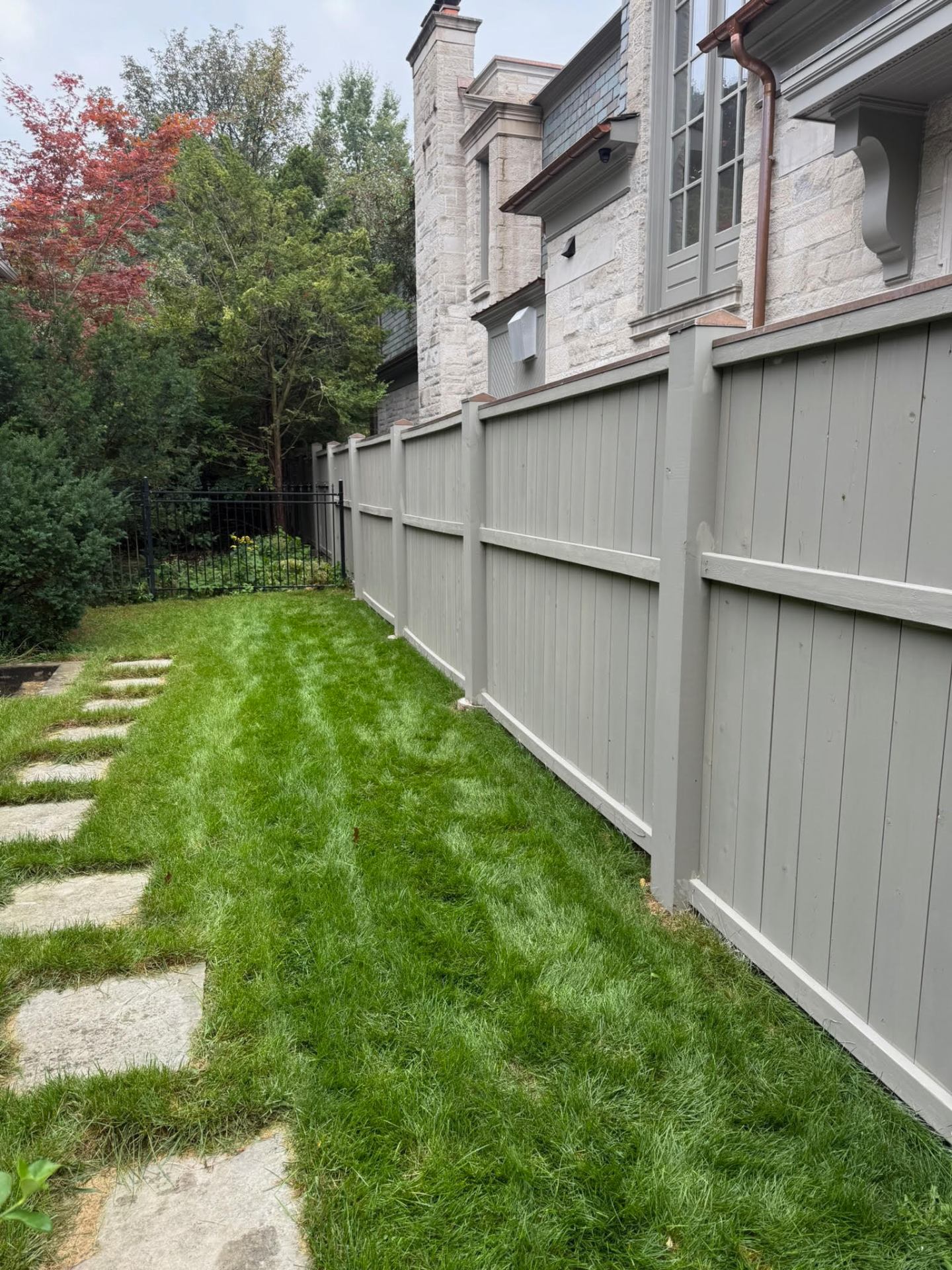 Northwood custom fence build 4